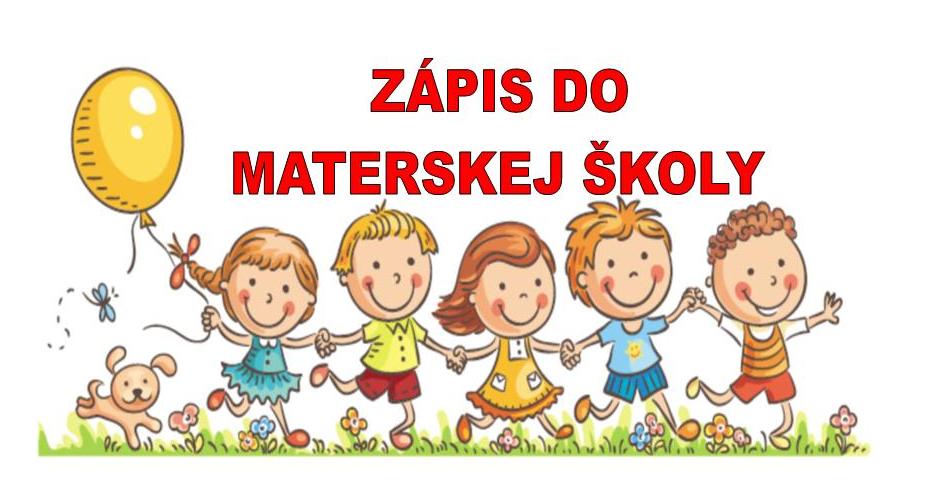 Zápis detí do školky! zapis